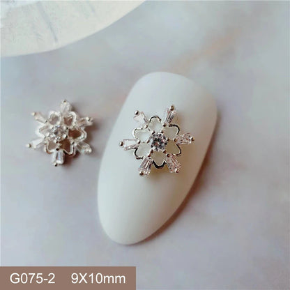 10pcs 3D Alloy Christmas Nail Art Charms