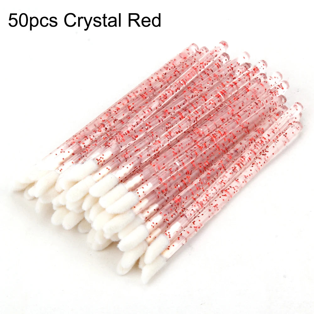 50Pcs Crystal Applicator Brush Disposable