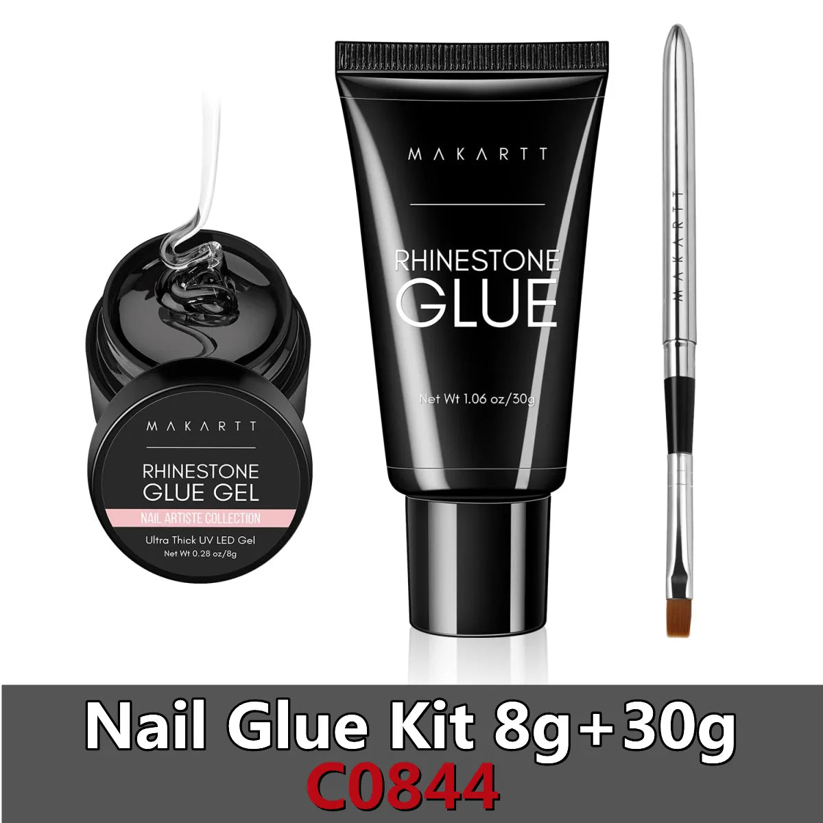 Makartt Nail Rhinestone Glue Gel for Nails