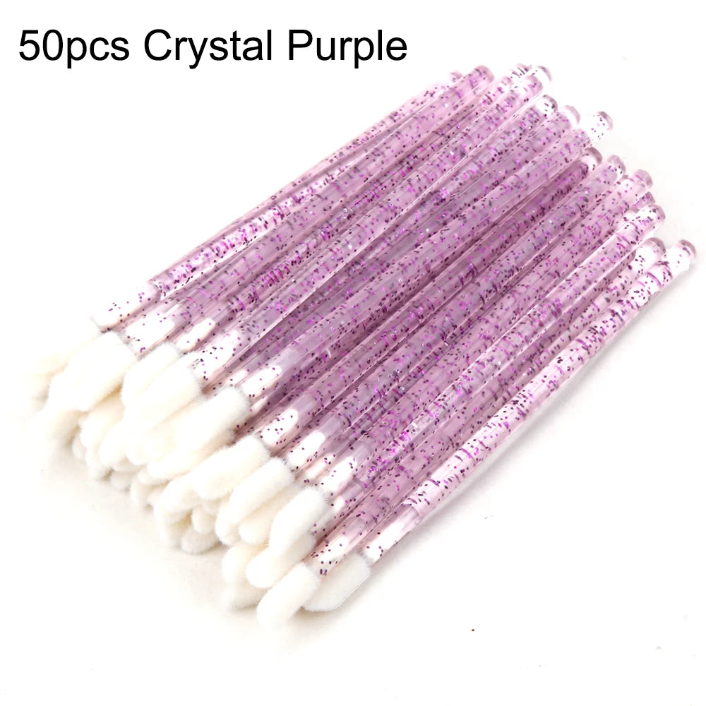 50Pcs Crystal Applicator Brush Disposable