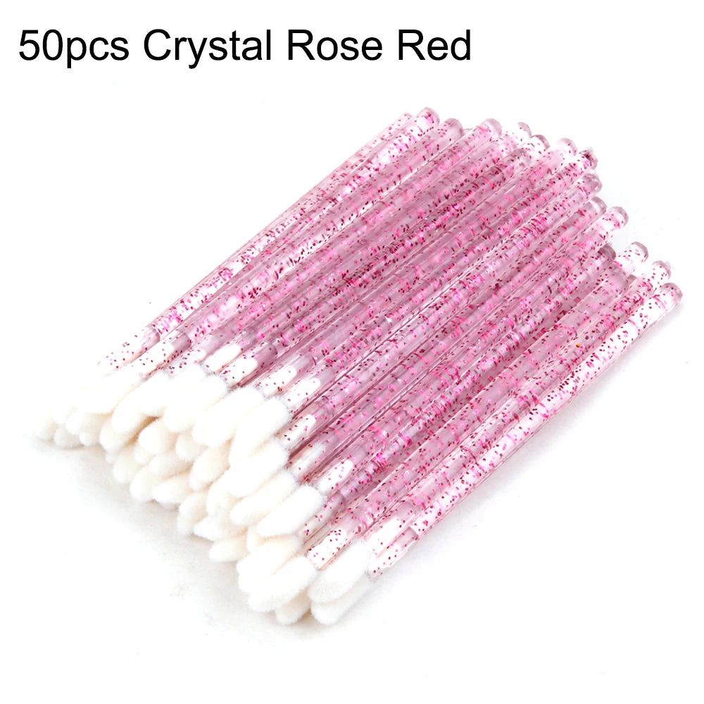 50Pcs Crystal Applicator Brush Disposable