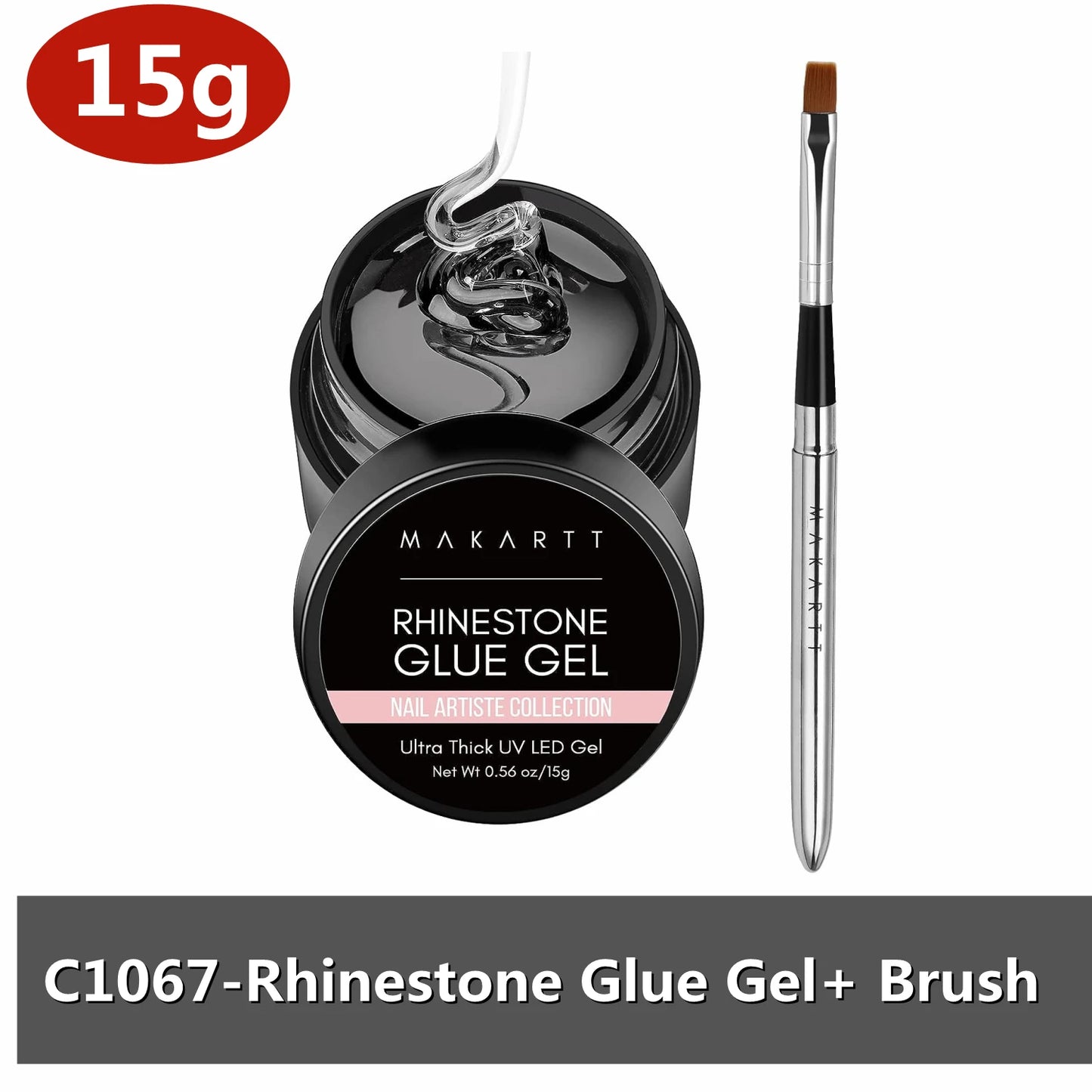 Makartt Nail Rhinestone Glue Gel for Nails