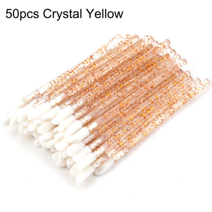 50Pcs Crystal Applicator Brush Disposable