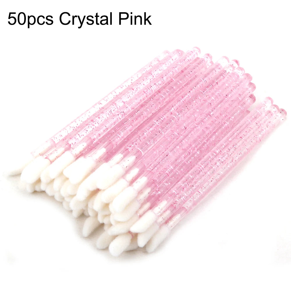 50Pcs Crystal Applicator Brush Disposable