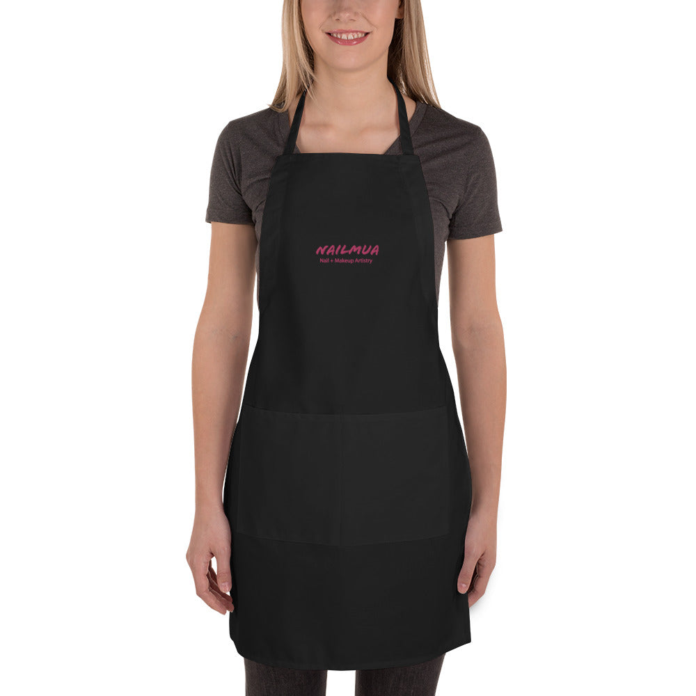 NailMUA Embroidered Apron