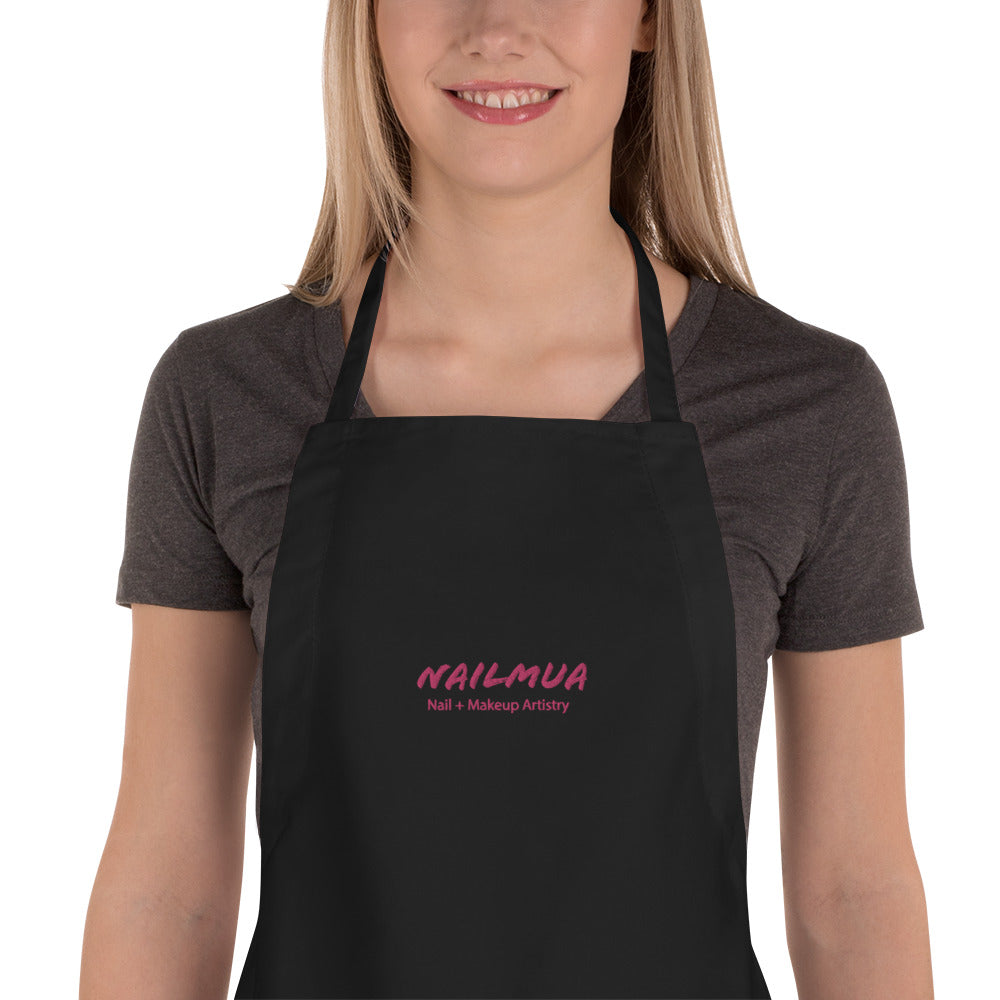 NailMUA Embroidered Apron