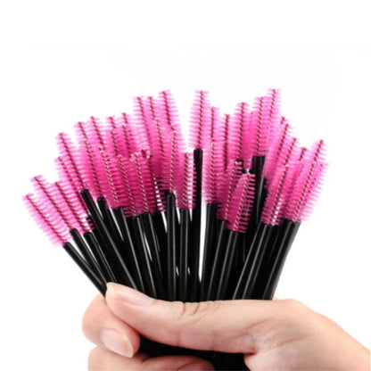 50 Pcs Eyelash/Eyebrow Disposable Applicator Wands